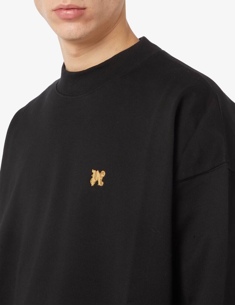 rinascente Palm Angels Monogram loghino crewneck