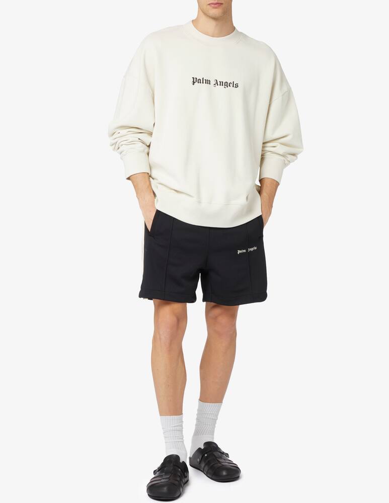 rinascente Palm Angels Small logo crewneck jumper