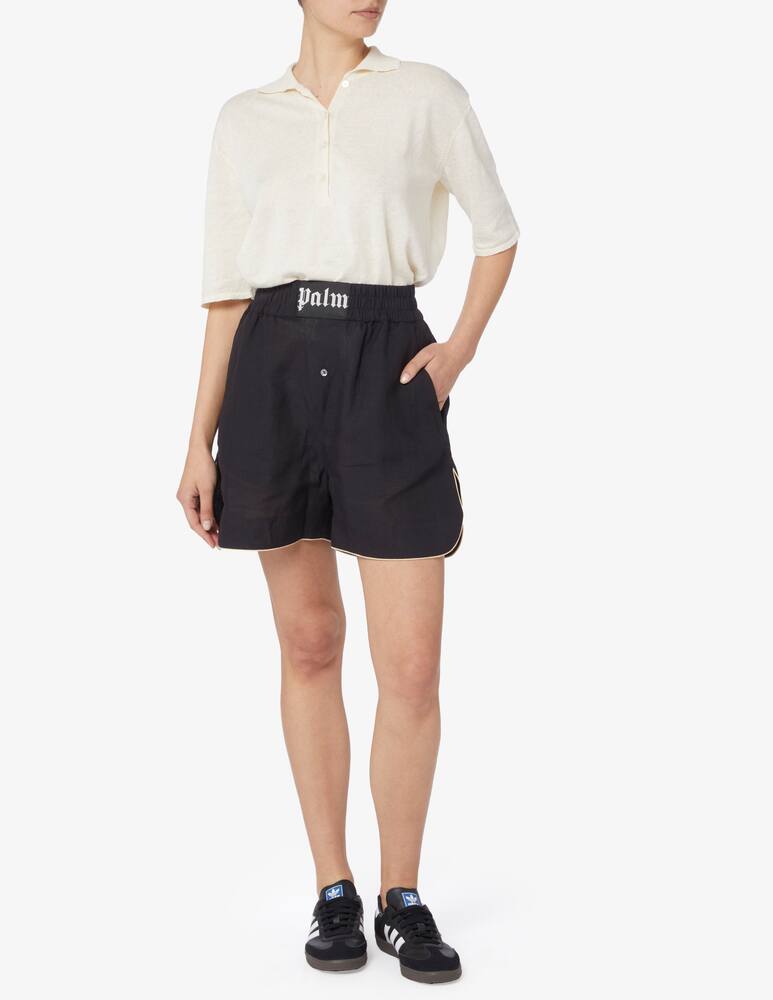 rinascente Palm Angels Linen boxer shorts
