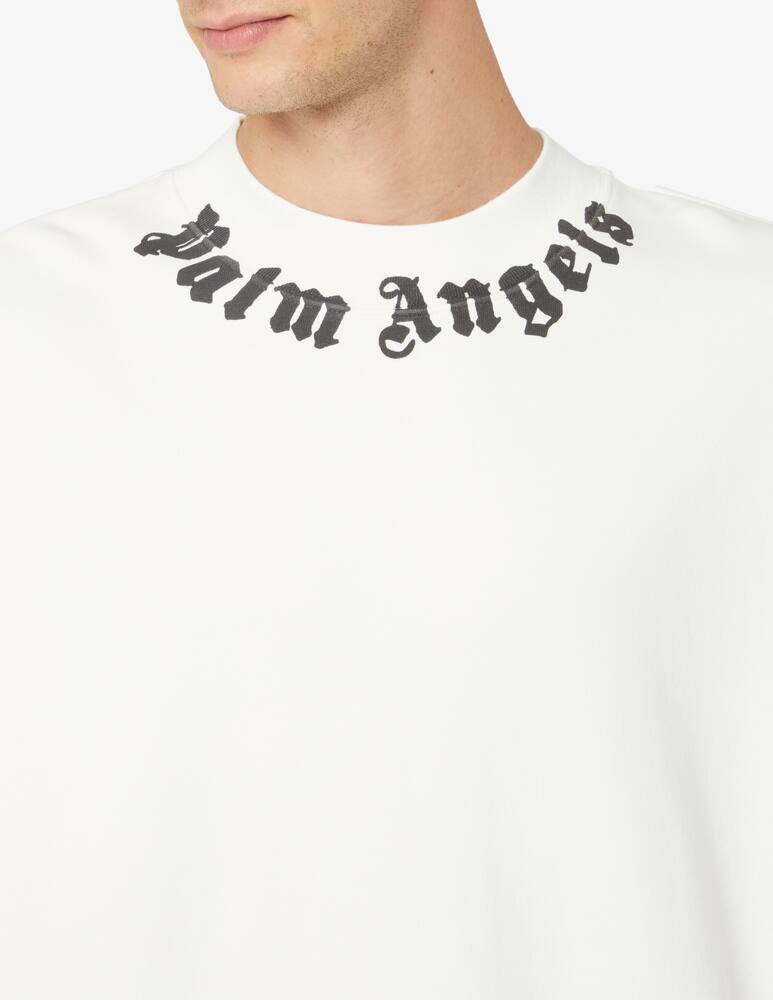 rinascente Palm Angels Felpa neck logo