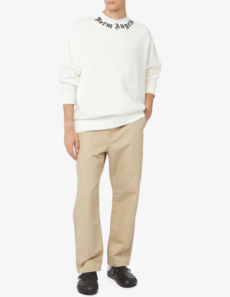rinascente Palm Angels Pantalone chino con scritta