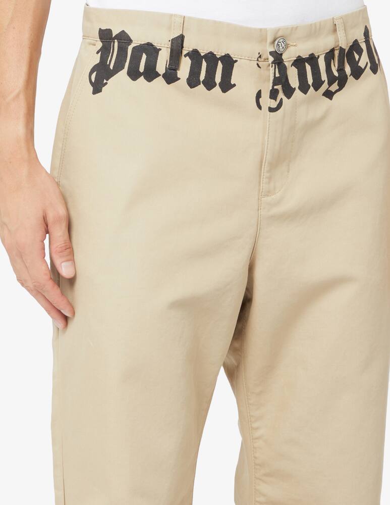 rinascente Palm Angels Pantalone chino con scritta