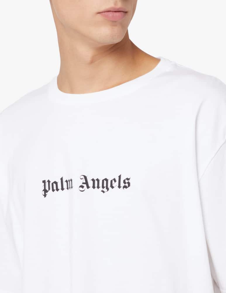 Palm Angels Maglietta slim classic logo front - immagine 4 Palm Angels Maglietta slim classic logo front - immagine 4