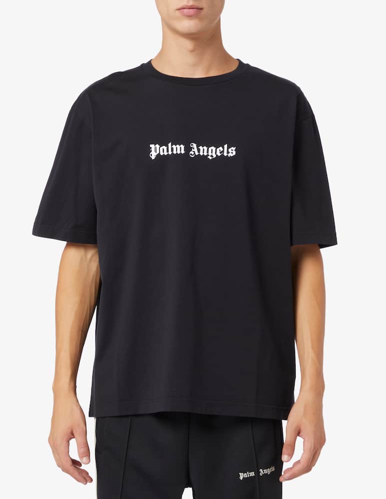 Palm Angels Maglietta slim classic logo front - immagine 1 Palm Angels Maglietta slim classic logo front - immagine 1