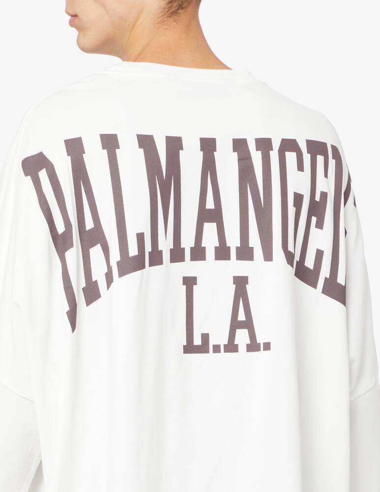 rinascente Palm Angels Maglietta over los angeles retro