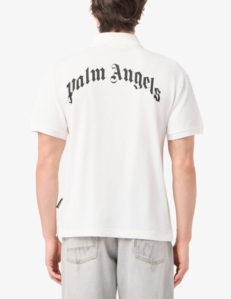 rinascente Palm Angels Curved logo polo