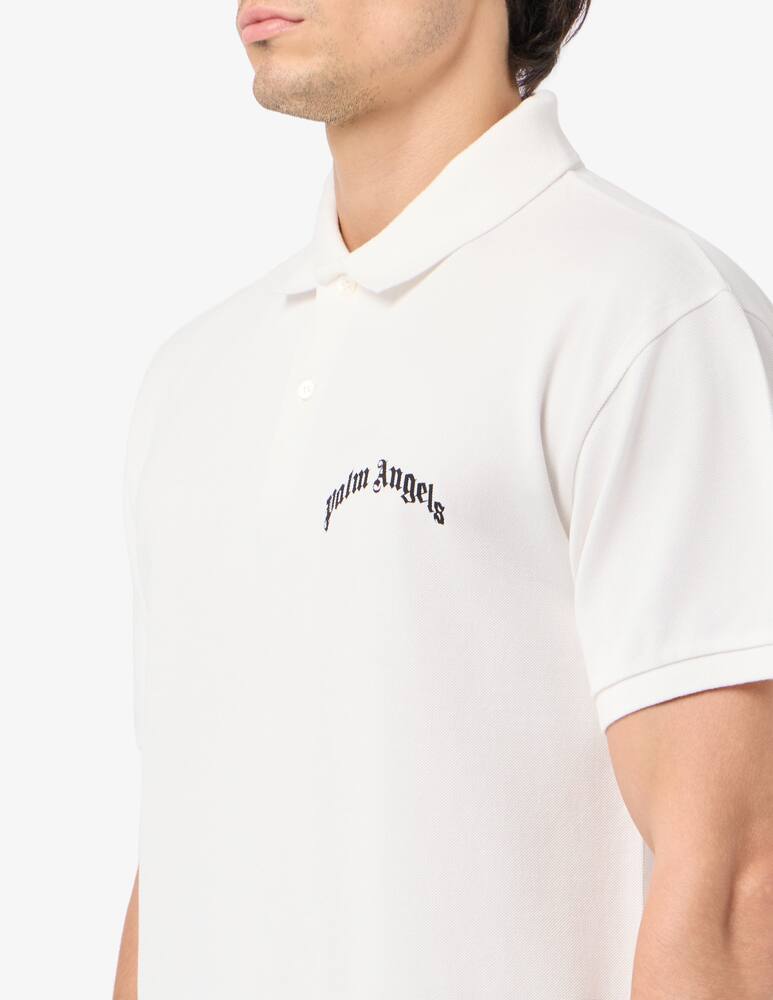 rinascente Palm Angels Curved logo polo