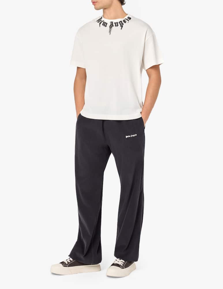 rinascente Palm Angels Neck logo t-shirt