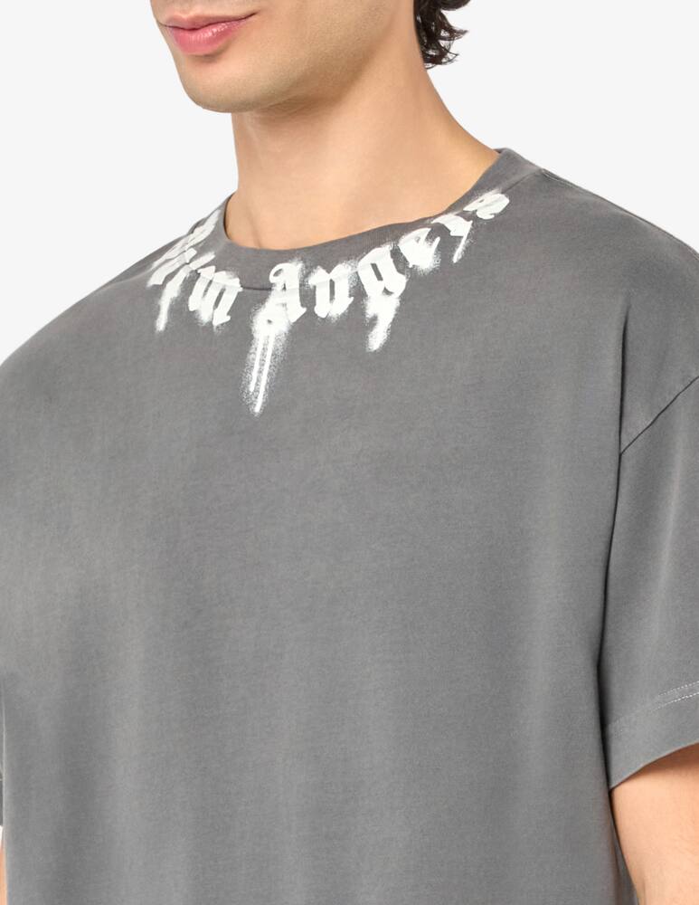 Palm Angels T-shirt con logo al collo - immagine 4 Palm Angels T-shirt con logo al collo - immagine 4