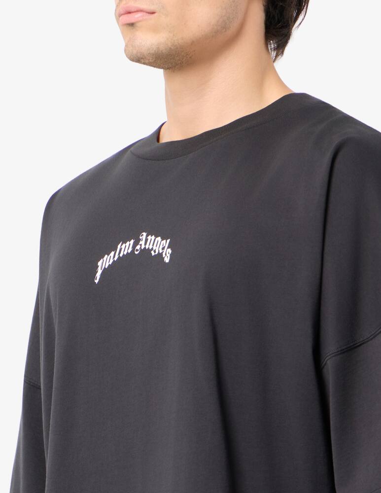 rinascente Palm Angels Angels curved logo t-shirt