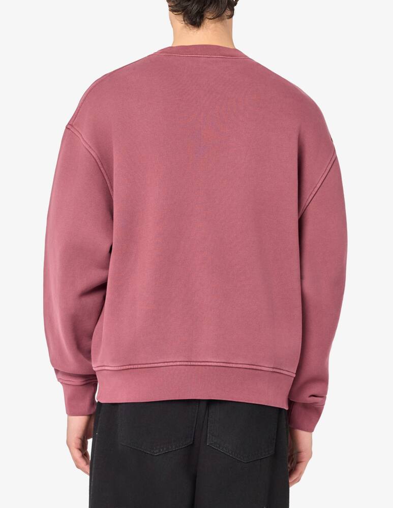 rinascente Palm Angels Neck logo crew jumper