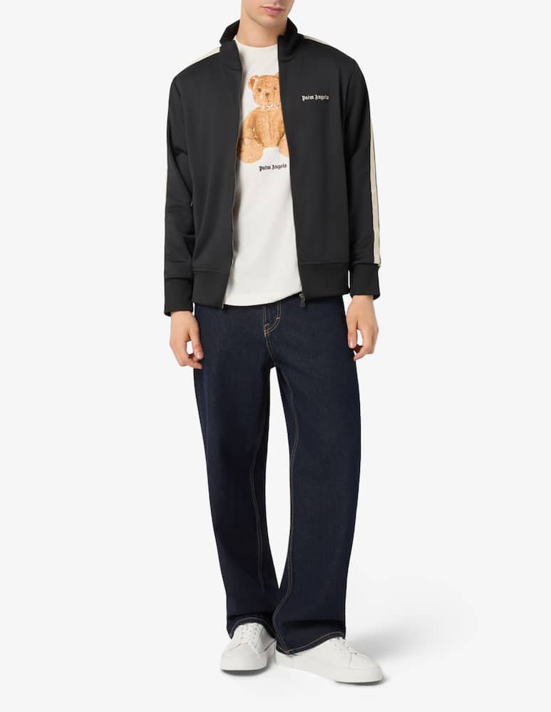 rinascente Palm Angels Felpa track con logo