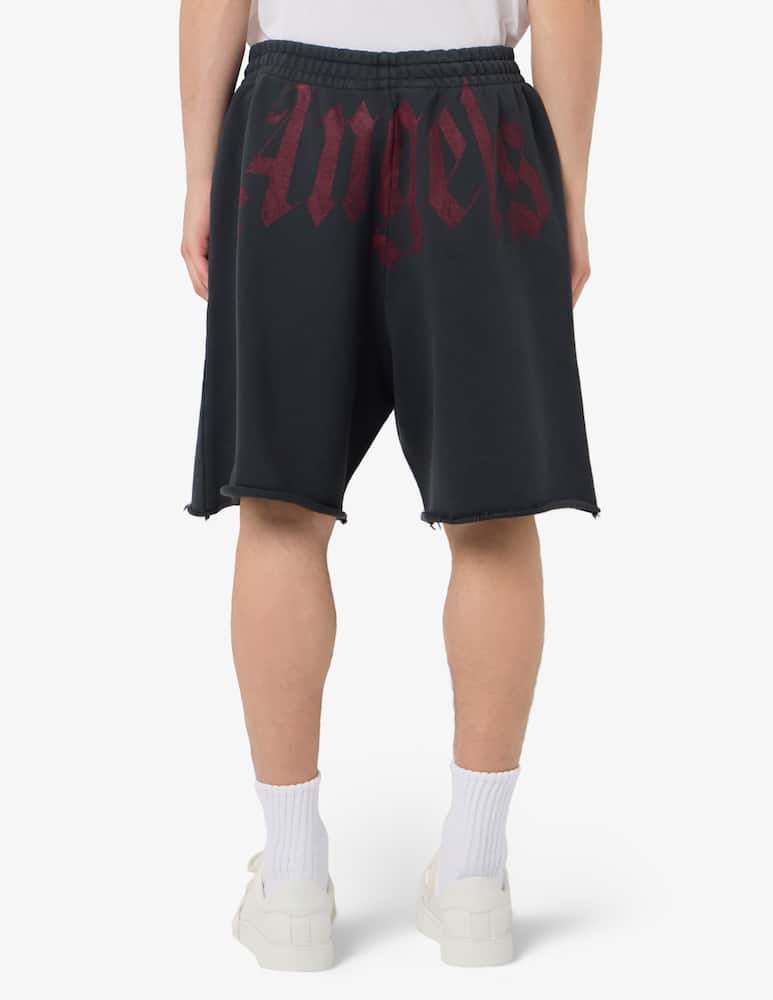 rinascente Palm Angels Bermuda in felpa con logo vita