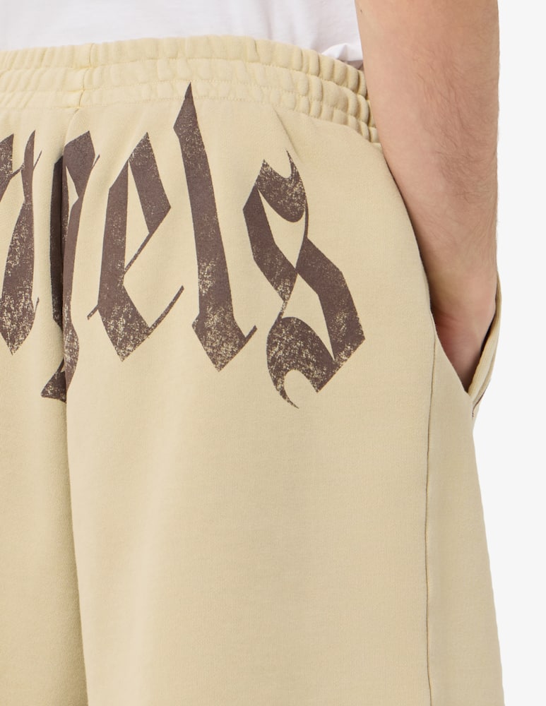 rinascente Palm Angels Bermuda in felpa con logo