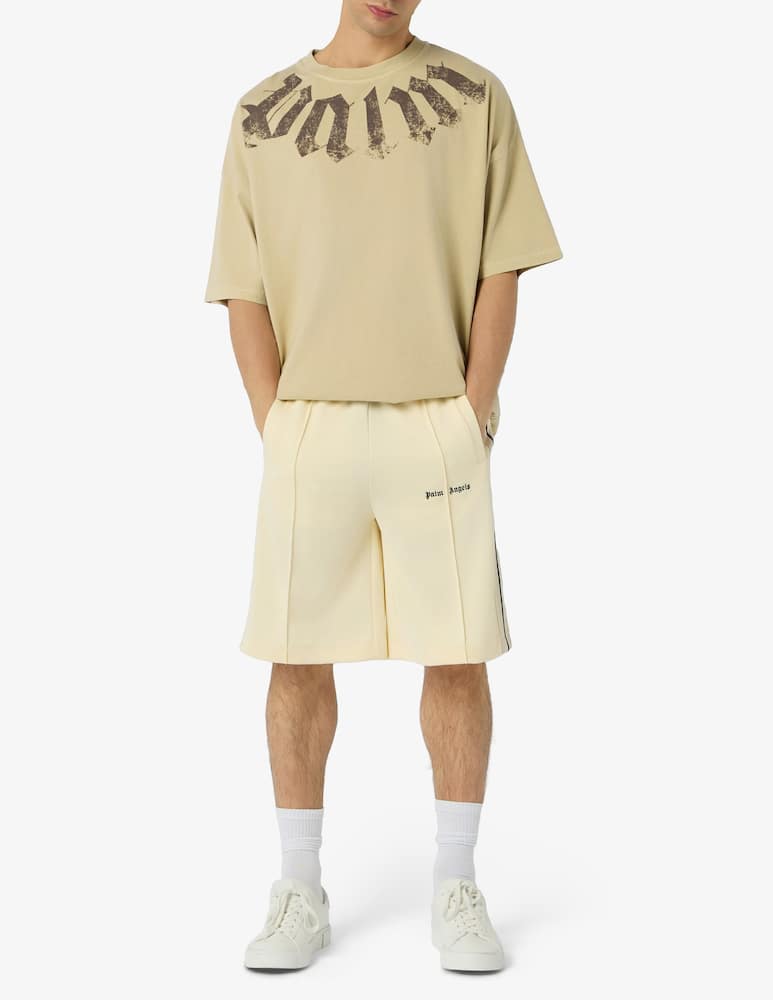 rinascente Palm Angels T-shirt loose con logo su collo