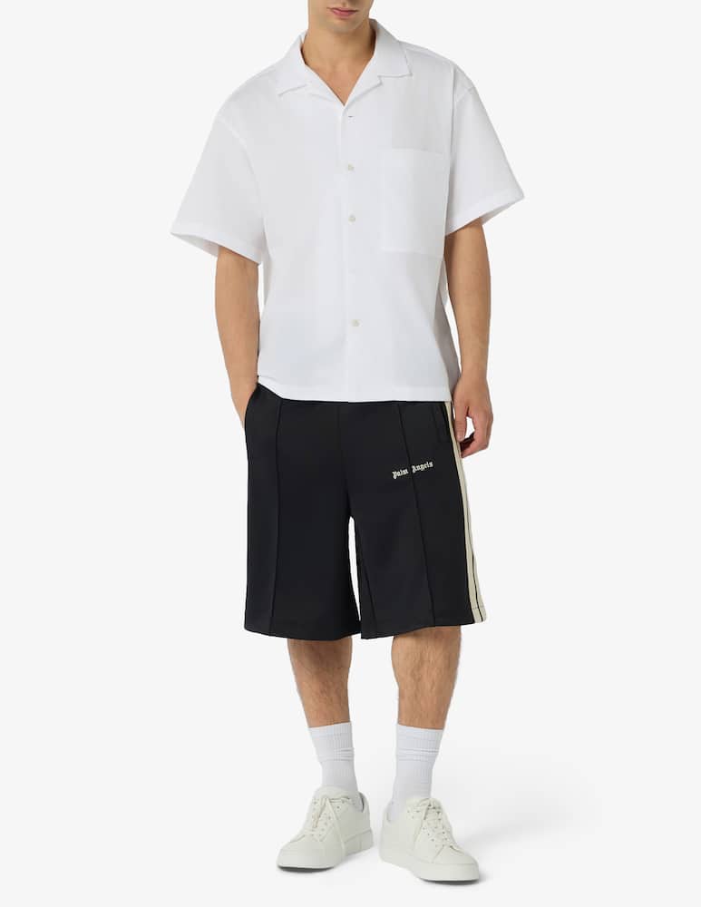 rinascente Palm Angels Bermuda track con logo