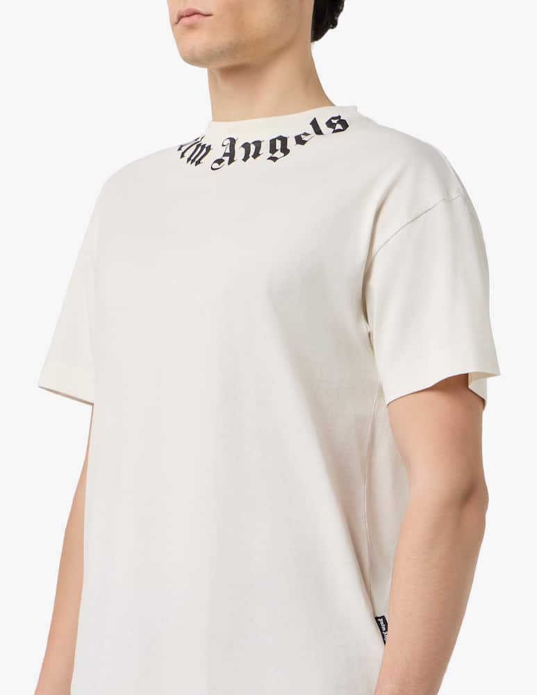 rinascente Palm Angels T-shirt regular fit con logo collo