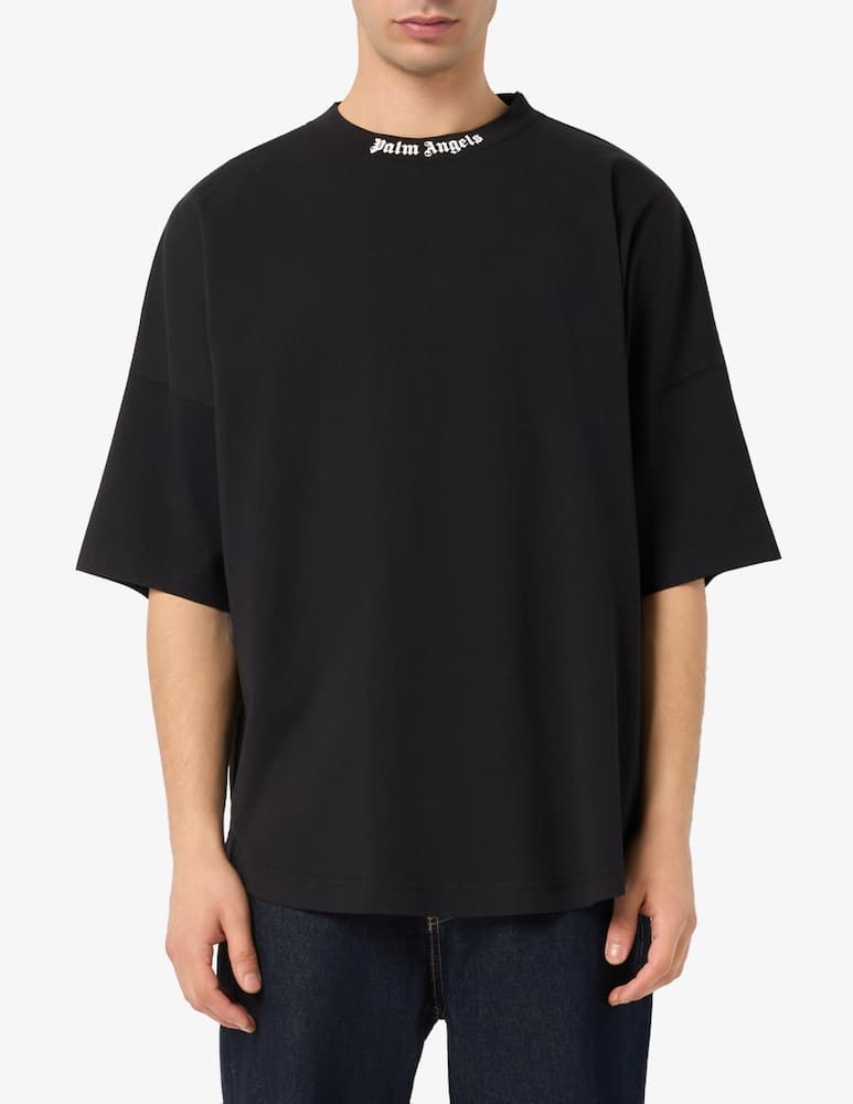 rinascente Palm Angels T-shirt over con logo