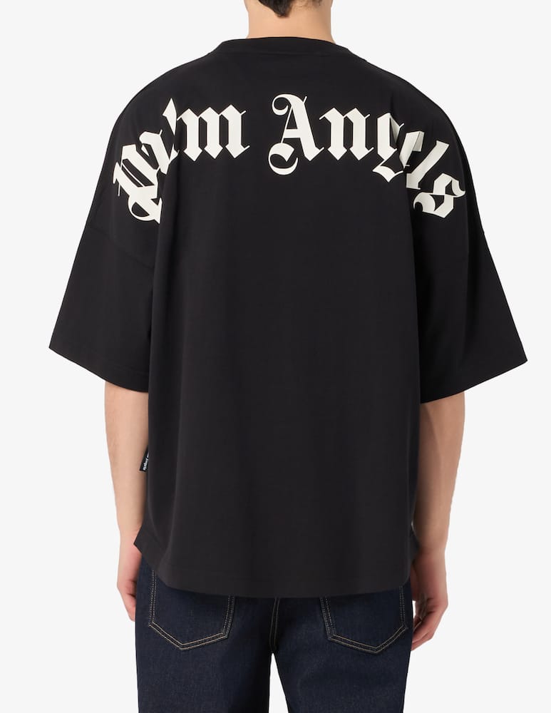 rinascente Palm Angels T-shirt over con logo