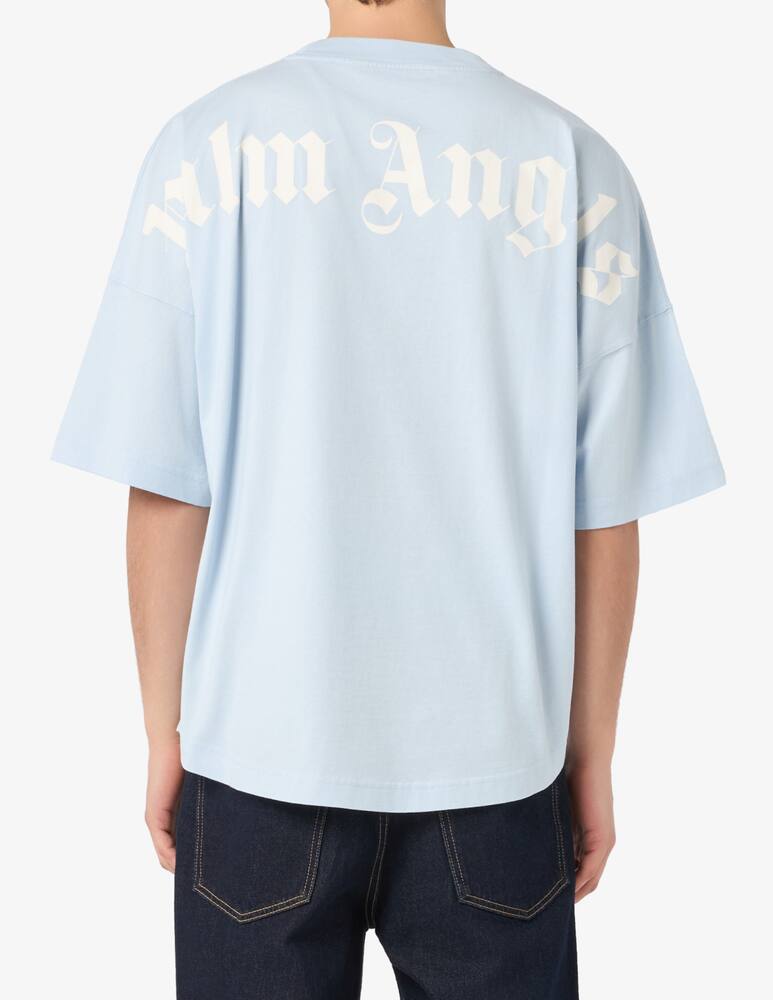 rinascente Palm Angels T-shirt over con logo