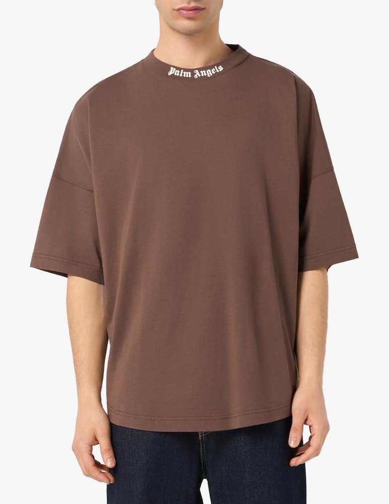 rinascente Palm Angels Classic logo over t-shirt