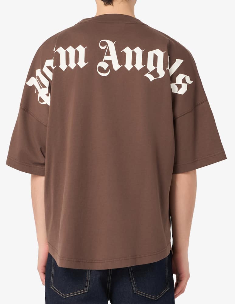 rinascente Palm Angels Classic logo over t-shirt