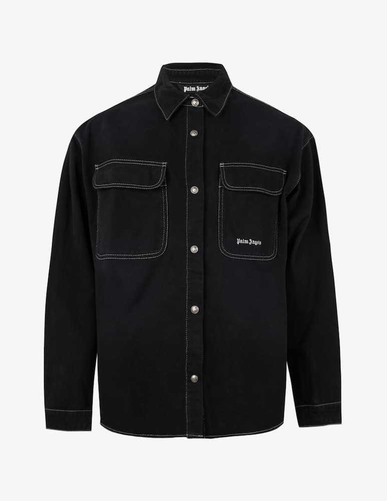 rinascente Palm Angels Camicia loose in jeans