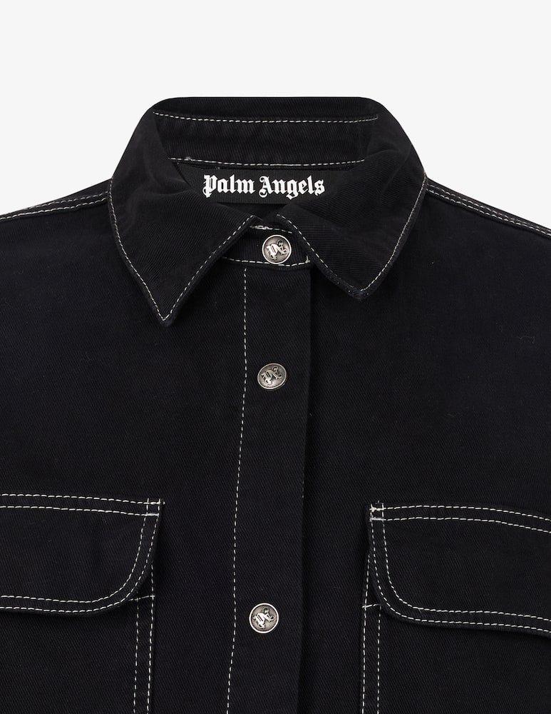 rinascente Palm Angels Camicia loose in jeans