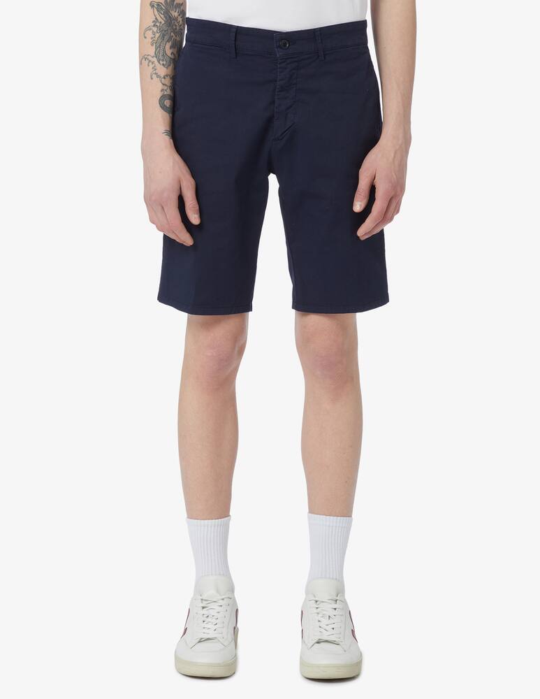 rinascente Harmont & Blaine Gabardina stretch basic bermuda