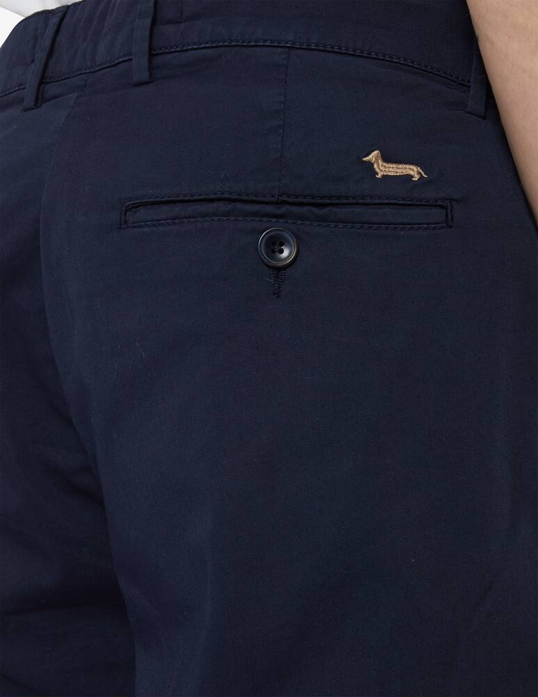 rinascente Harmont & Blaine Gabardina stretch basic bermuda