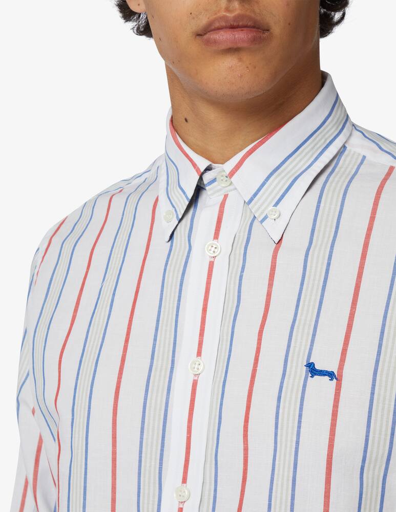 rinascente Harmont & Blaine Large stripes long sleeve shirt
