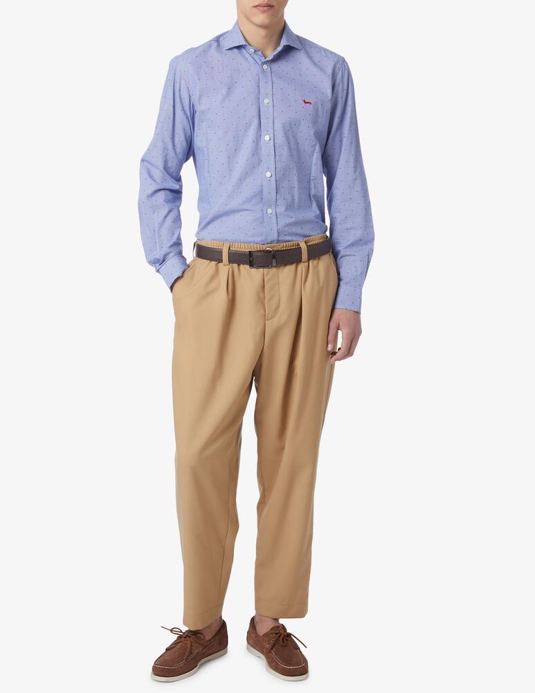 rinascente Harmont & Blaine Camicia maniche lunghe a pois 