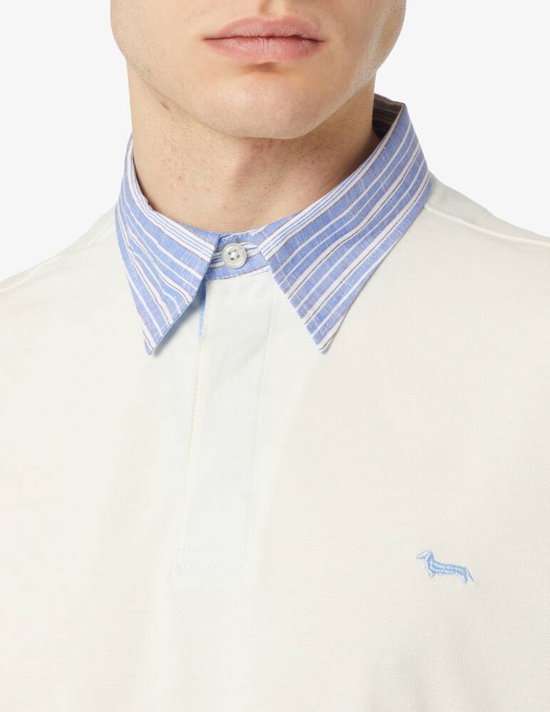 rinascente Harmont & Blaine Polo maniche corte collo rigato 