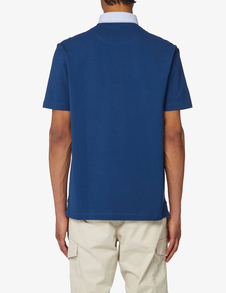 rinascente Harmont & Blaine Polo maniche corte collo microfantasia 