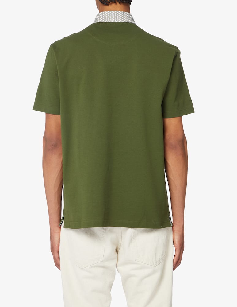 rinascente Harmont & Blaine Polo maniche corte collo fiore 