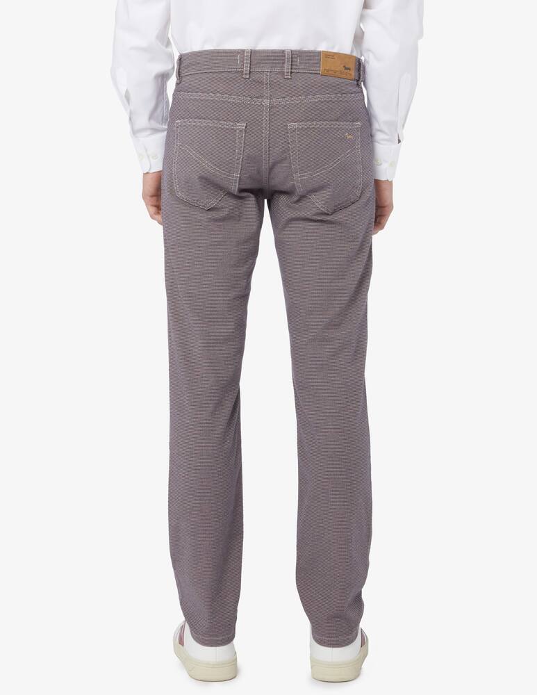 rinascente Harmont & Blaine Pantaloni 5 tasche narrow micro fantasia