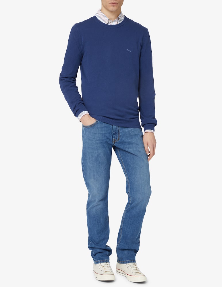 rinascente Harmont & Blaine Maglia girocollo chicco riso 