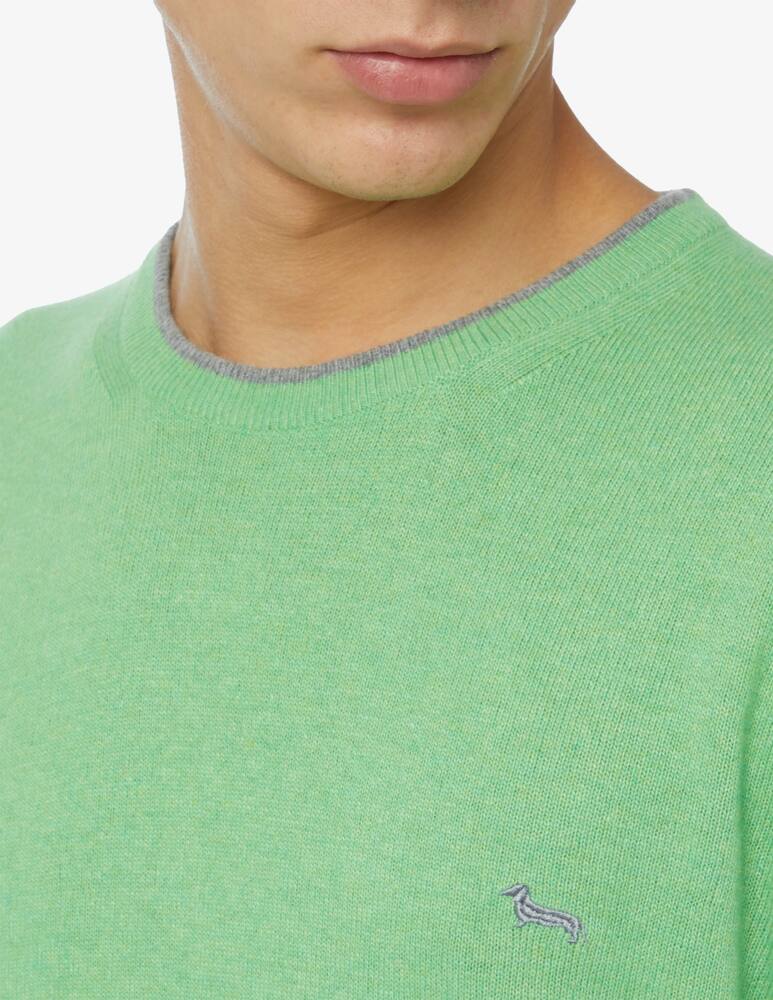 rinascente Harmont & Blaine Maglia girocollo misto lana profili