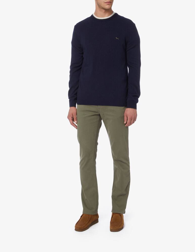 rinascente Harmont & Blaine Regular gabardina 5 pockets trousers