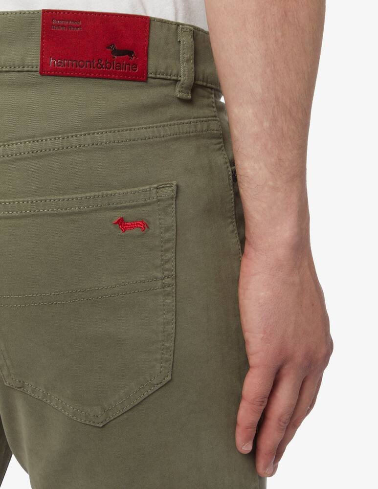 Harmont & Blaine Pantaloni 5 tasche regular gabardina - immagine 4 Harmont & Blaine Pantaloni 5 tasche regular gabardina - immagine 4