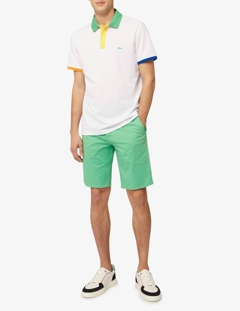 rinascente Harmont & Blaine Polo collo bordi contrasto