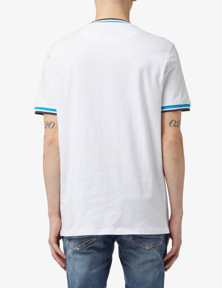 rinascente Harmont & Blaine Maglietta bordini colorati