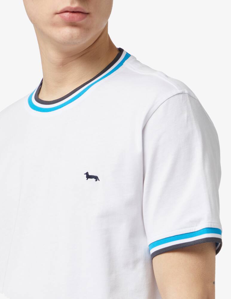 rinascente Harmont & Blaine Maglietta bordini colorati