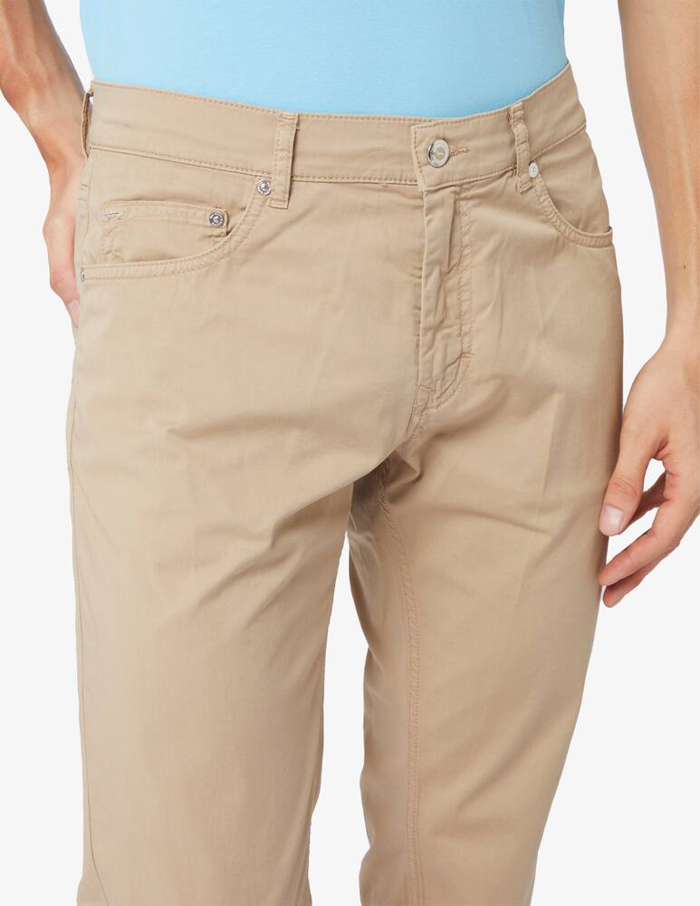 rinascente Harmont & Blaine Pantaloni 5 tasche narrow gabardina stretch