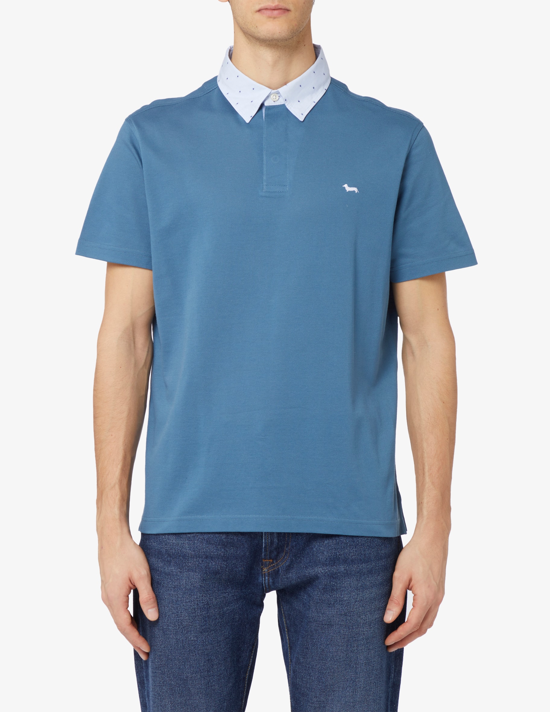Harmont & Blaine Yellow Cotton Men Polo main image 0