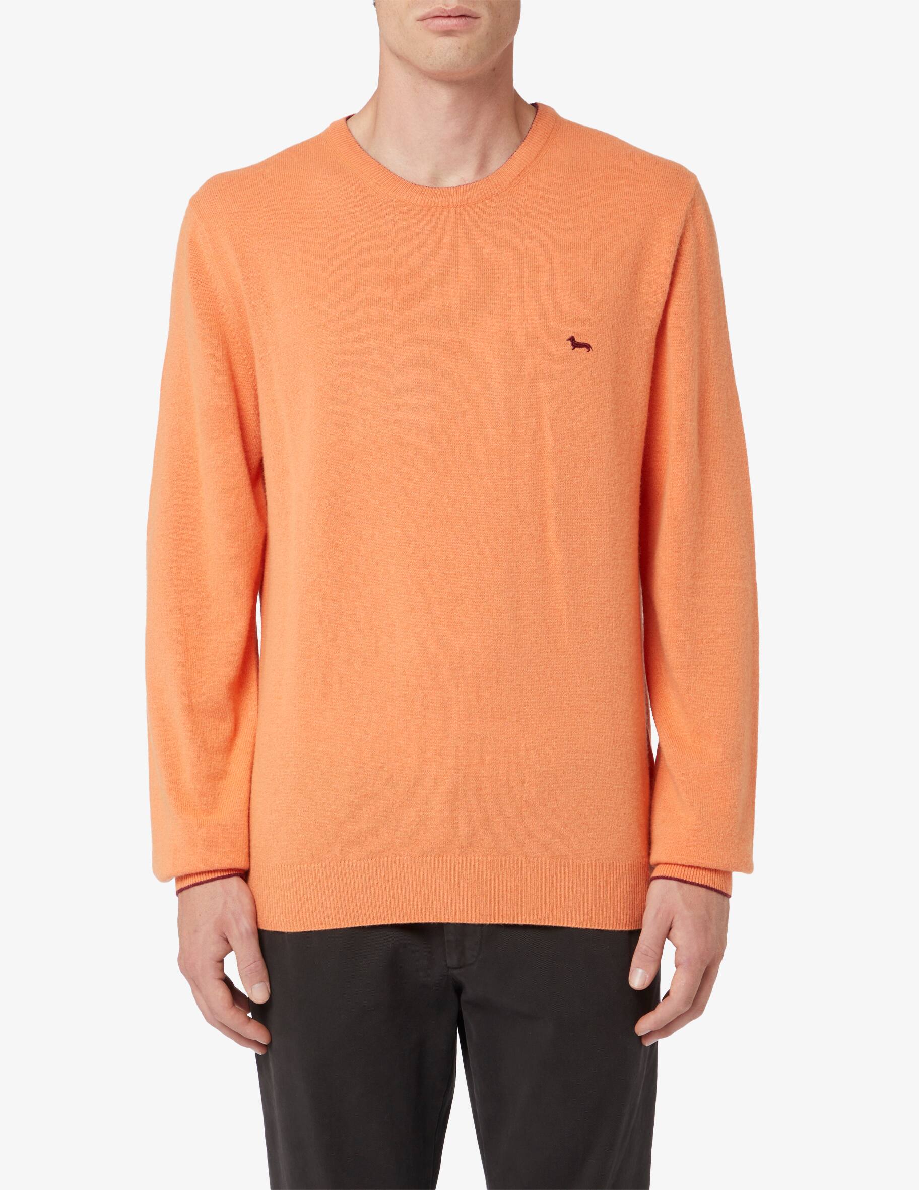 Harmont & Blaine Grigio Wool Men Sweater