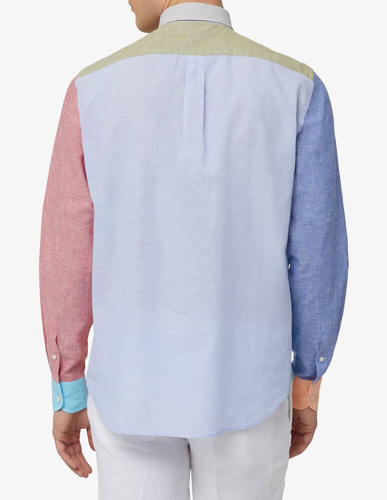 rinascente Harmont & Blaine Camicia lino multicolore