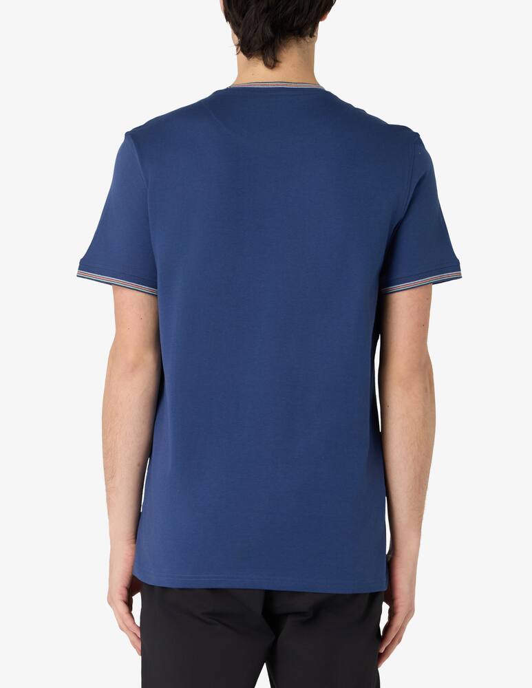 rinascente Harmont & Blaine Striped trim t-shirt
