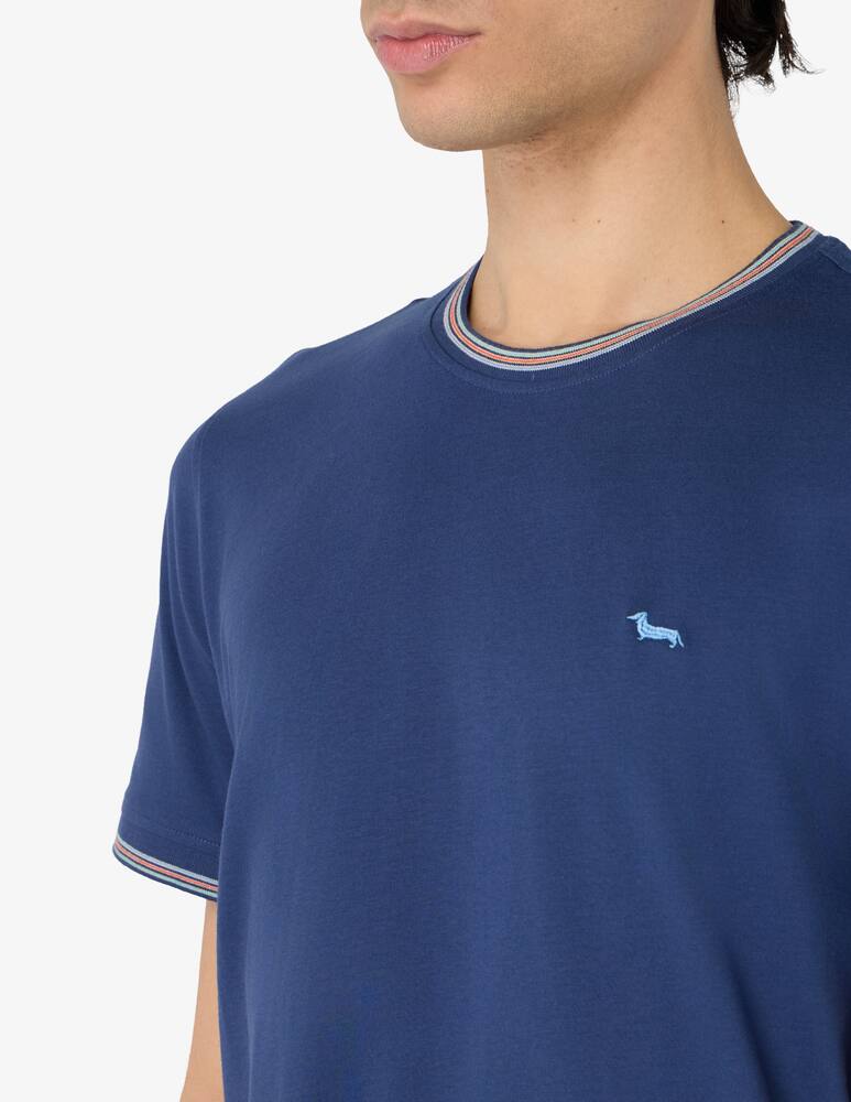 rinascente Harmont & Blaine Striped trim t-shirt