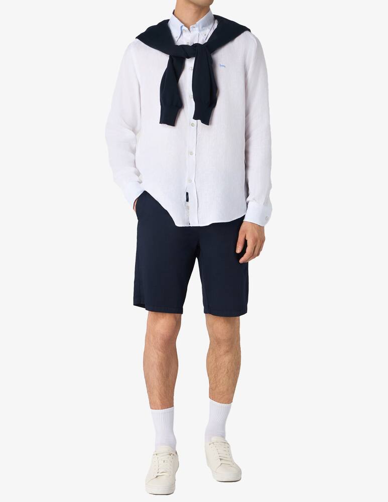 rinascente Harmont & Blaine Bermuda gabardine shorts